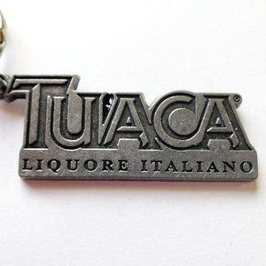 ADVERTISING COLLECTIBLE ORIGINAL KEY CHAIN,TUACA LIQUORE ITALIANO